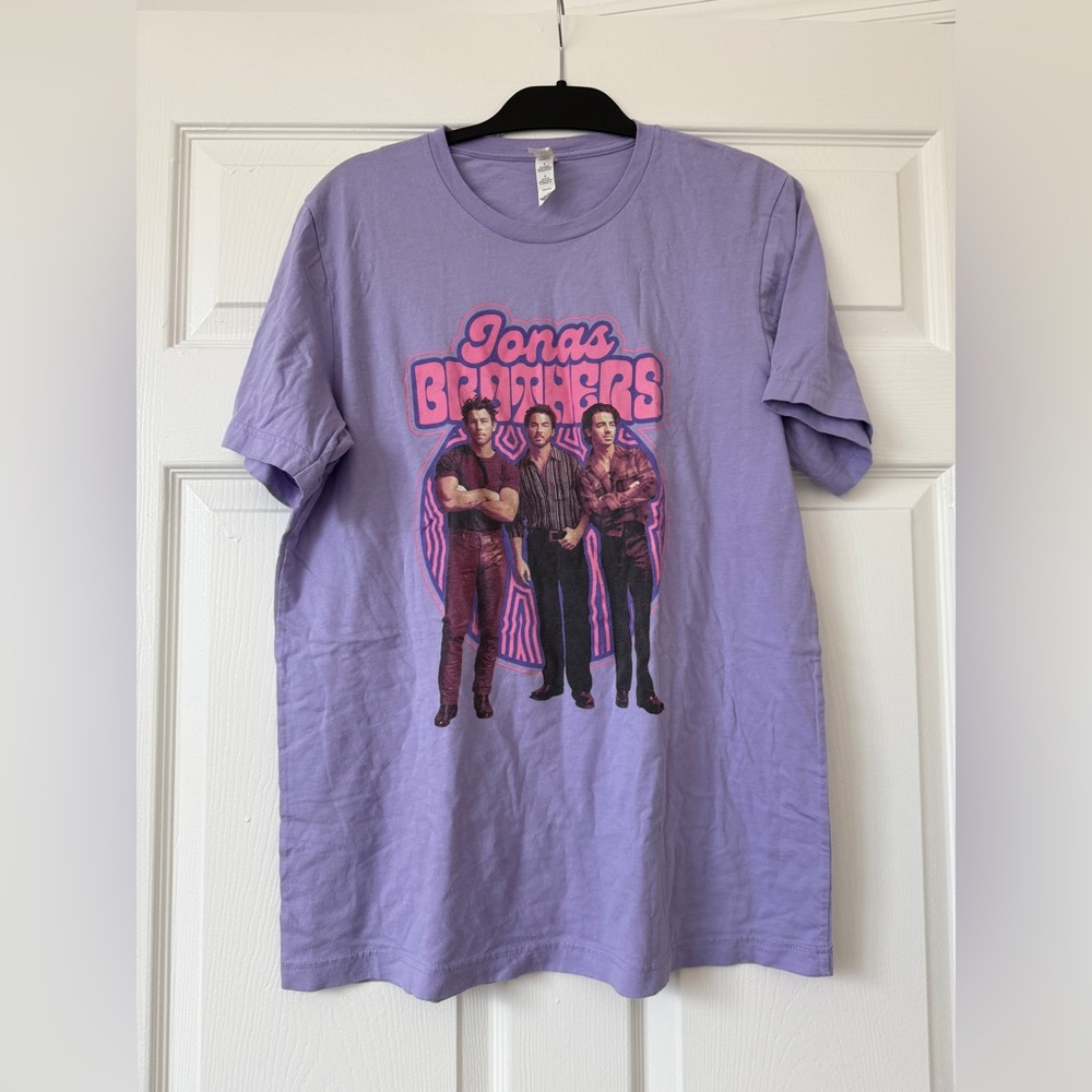 Jonas Brothers Lavender Cotton T-Shirt